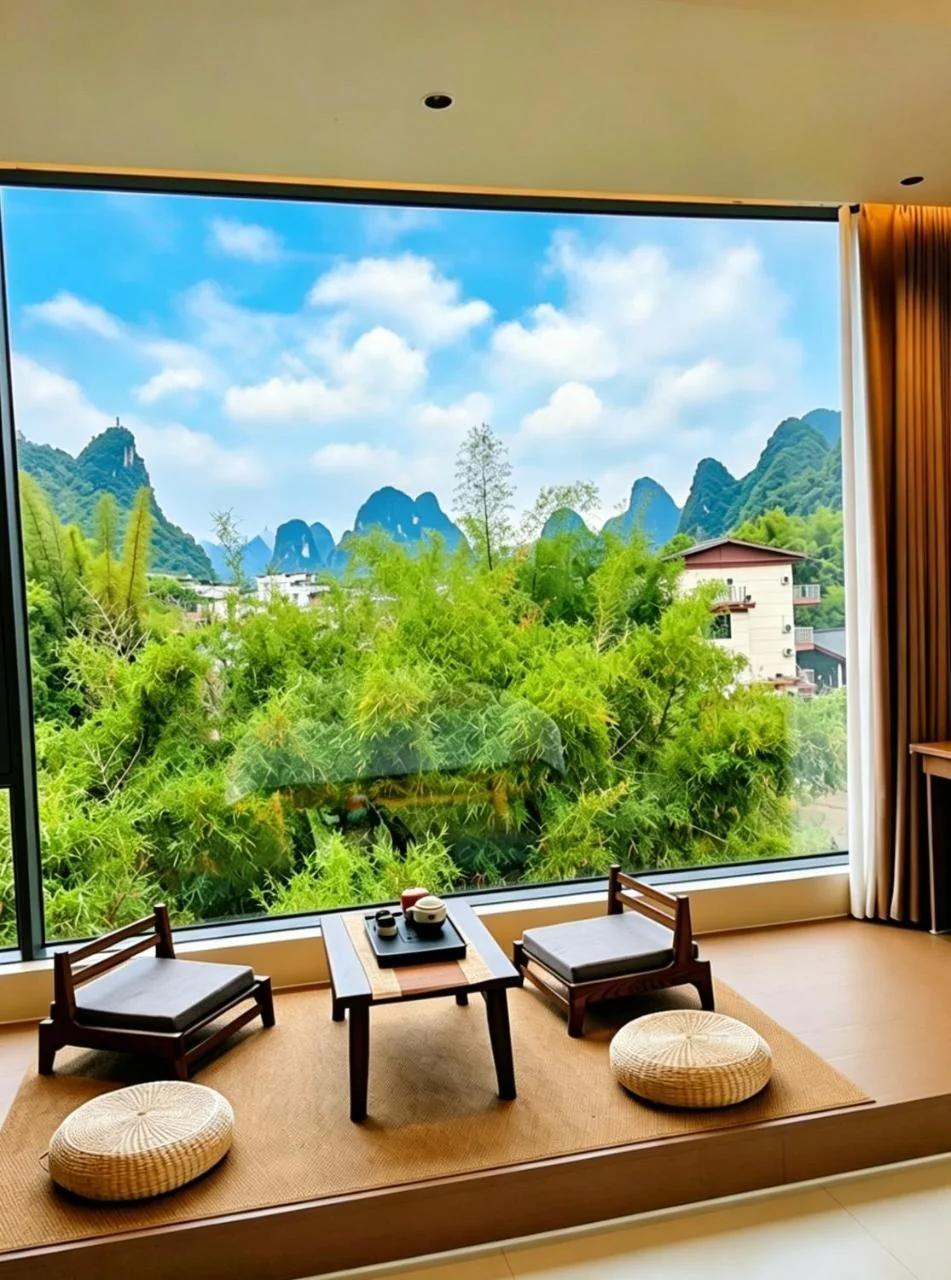 Yangshuo Qinglan Zhuyuan Hotel--Yangshuo Railway Station Free Pick Up