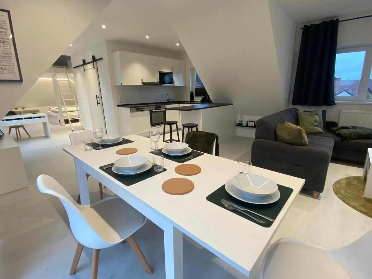 modernes DG Apartment Schloofschdubb Nähe Kassel
