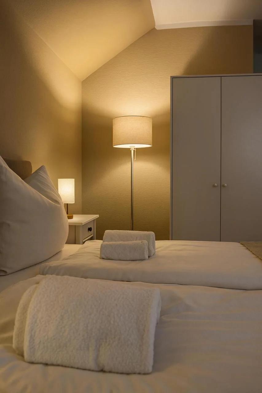 RAHA Apartments - Ihr Rückzugsort mit Panoramablick - HBF - Vollausstattung - Privat Parkplatz foto