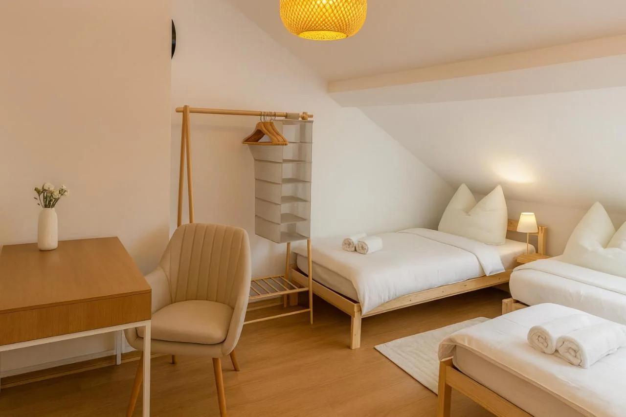 RAHA Apartments - Ihr Rückzugsort mit Panoramablick - HBF - Vollausstattung - Privat Parkplatz foto