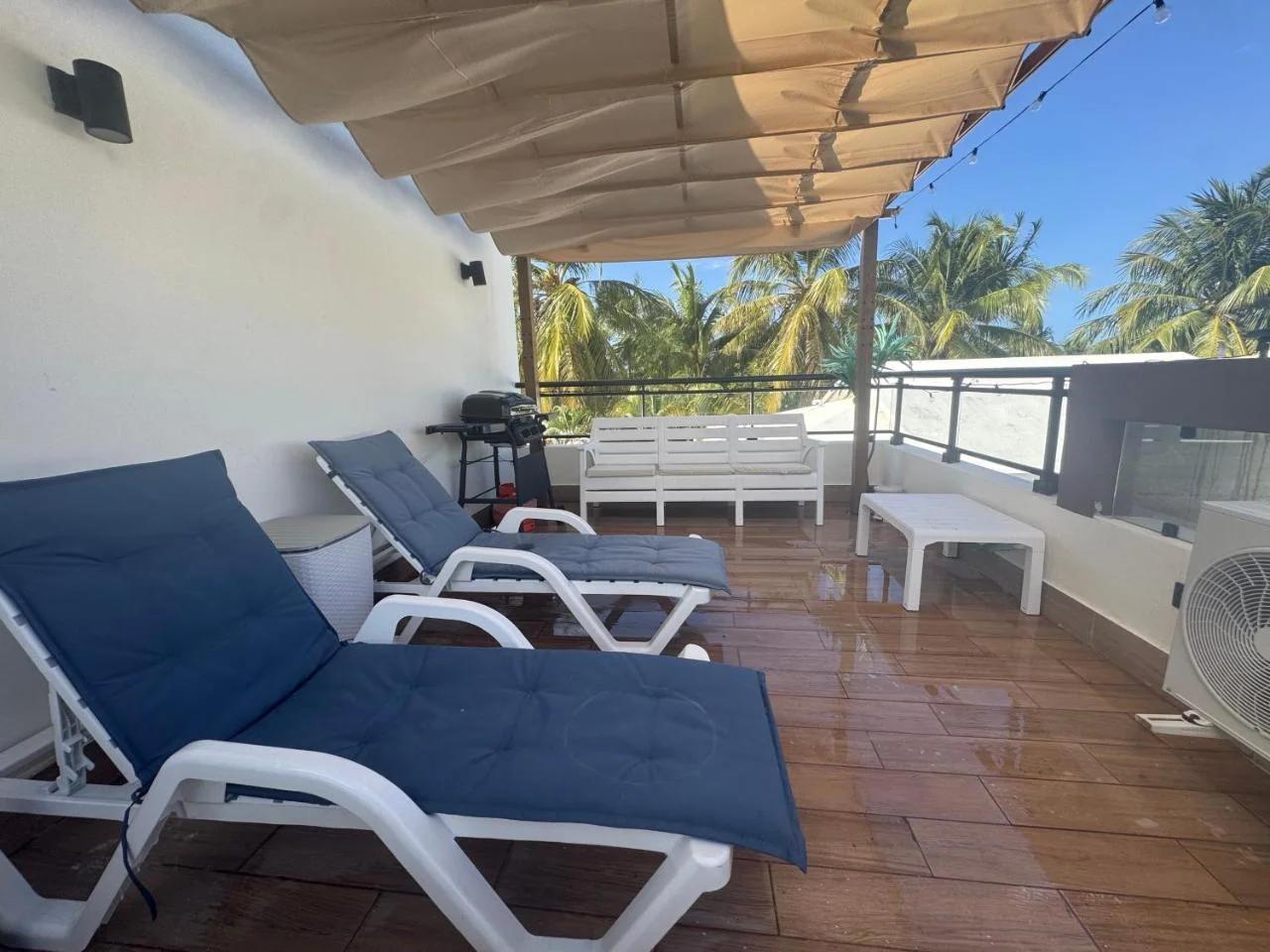 Luxury 3-Bedroom Penthouse, Punta Cana, Pool-BBQ-Beach Access-Private Rooftop-Padel photo