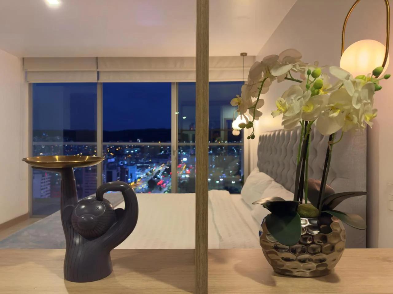 Suite Apartamento Espectacular Vista La Carolina - ONE Quito foto