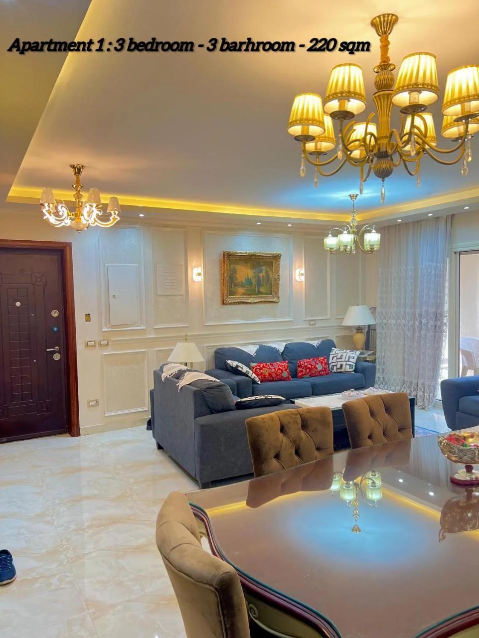 Ultra Luxury 3BR with Pools ,Sports ,Dining in Gated compound, Close to all sites foto