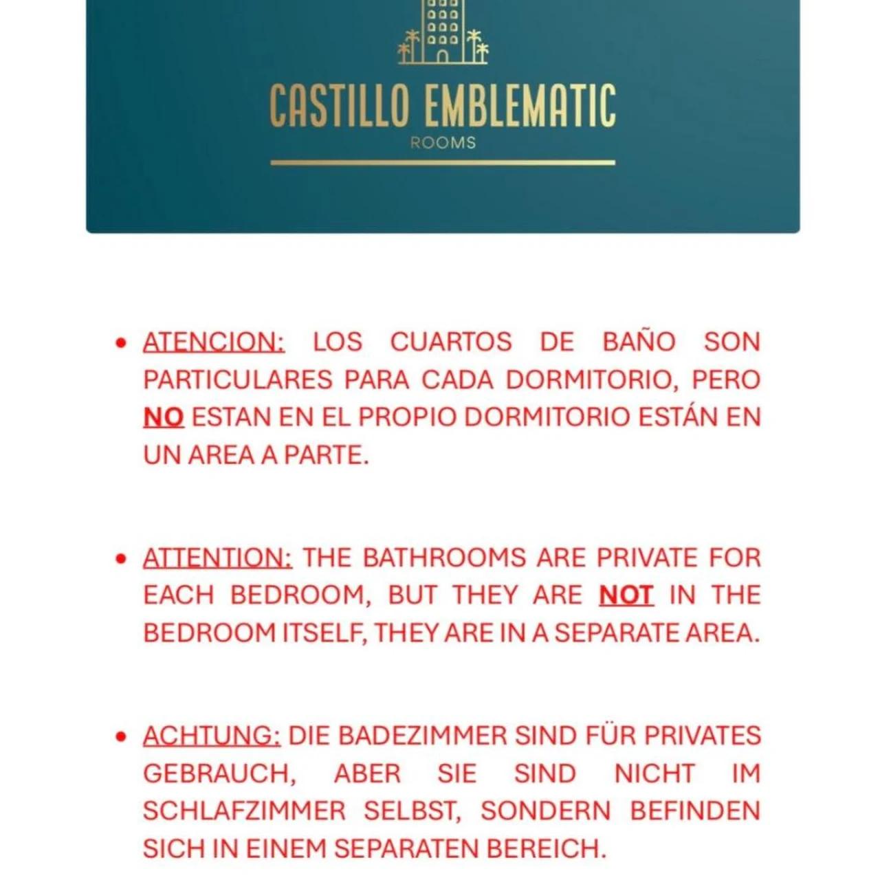 Castillo Emblematic Rooms foto