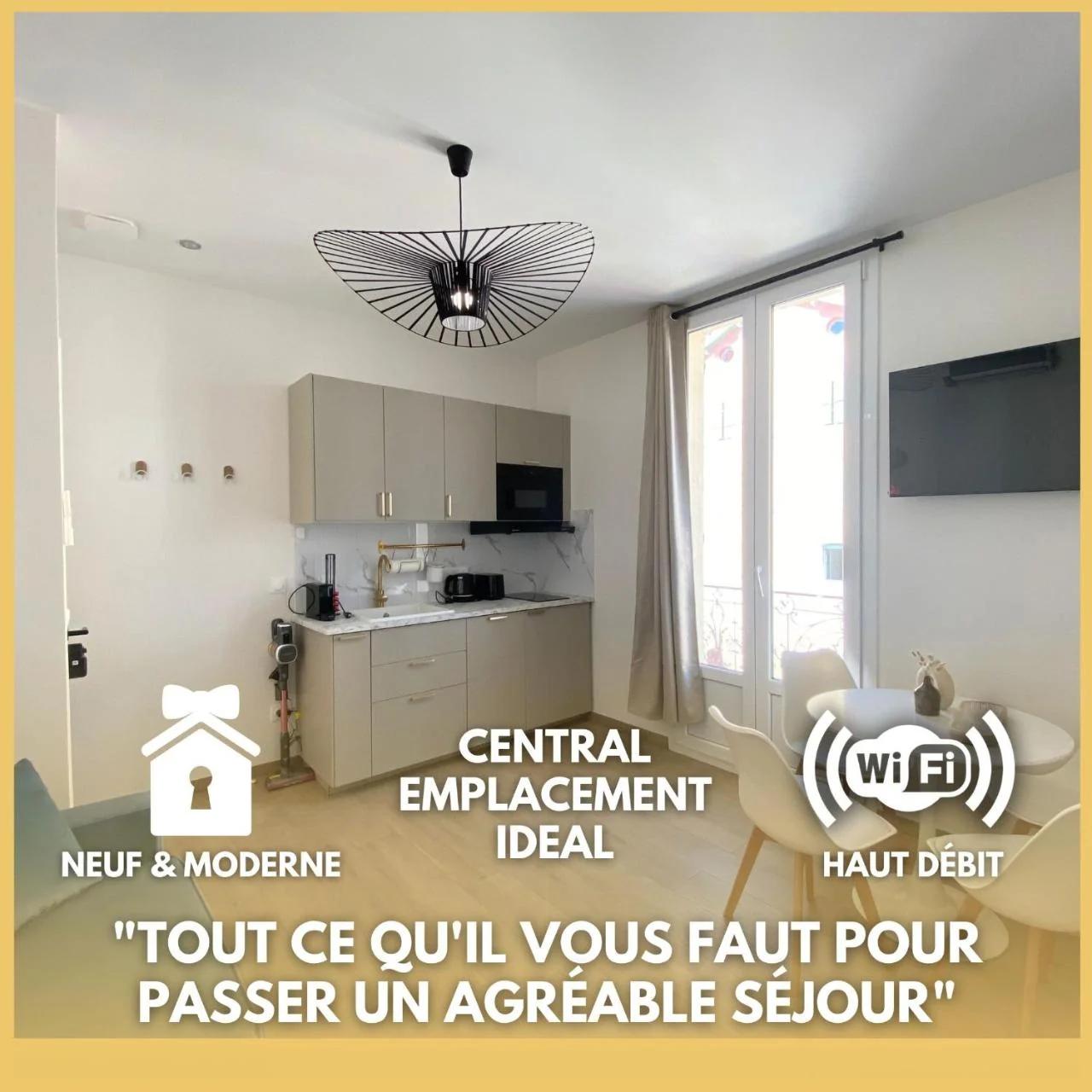Appartement moderne climatisé Monaco vue Mer foto