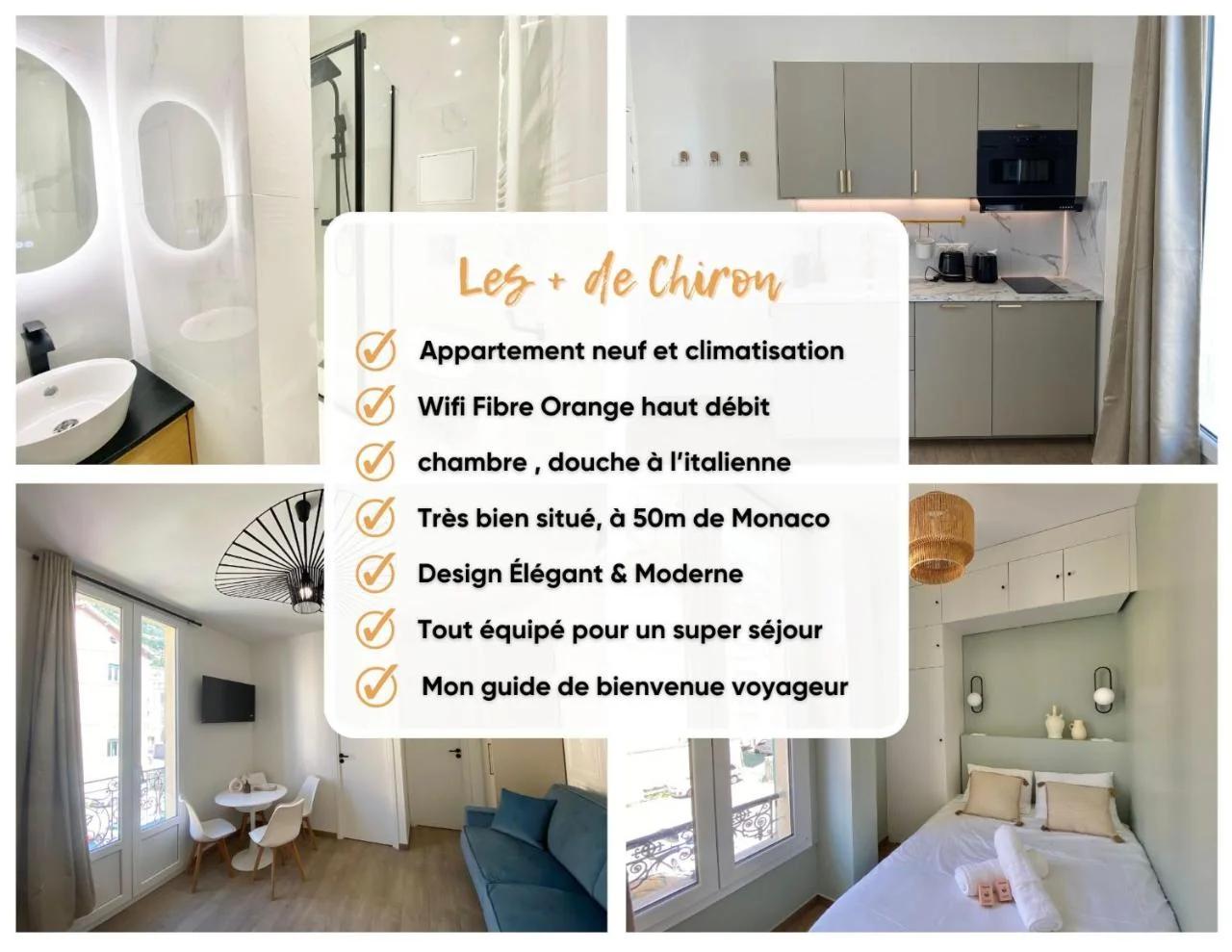Appartement moderne climatisé Monaco vue Mer foto