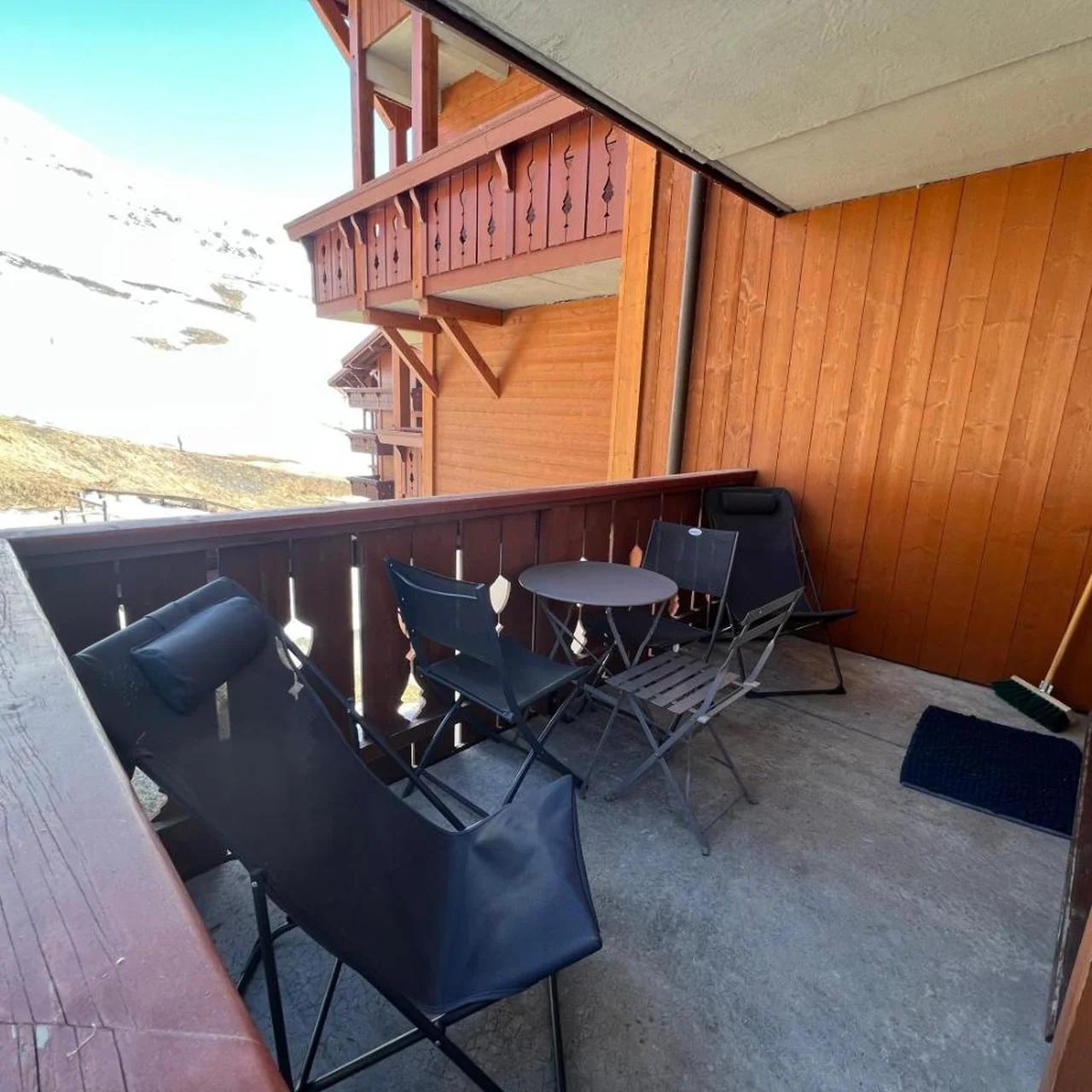 Appartement ski aux pieds dans résidence premium piscine, sauna hamam foto
