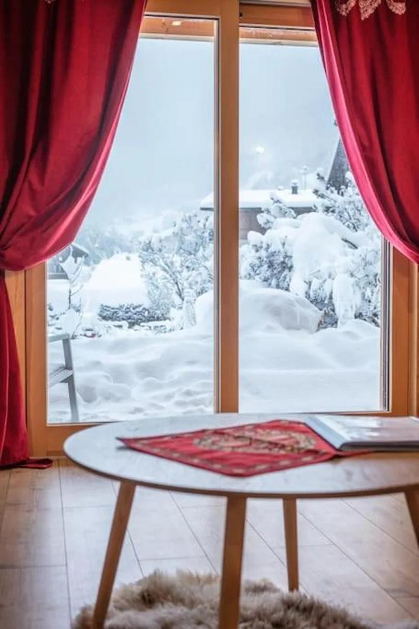 Charmant appartement dans chalet, coeur de Megève foto
