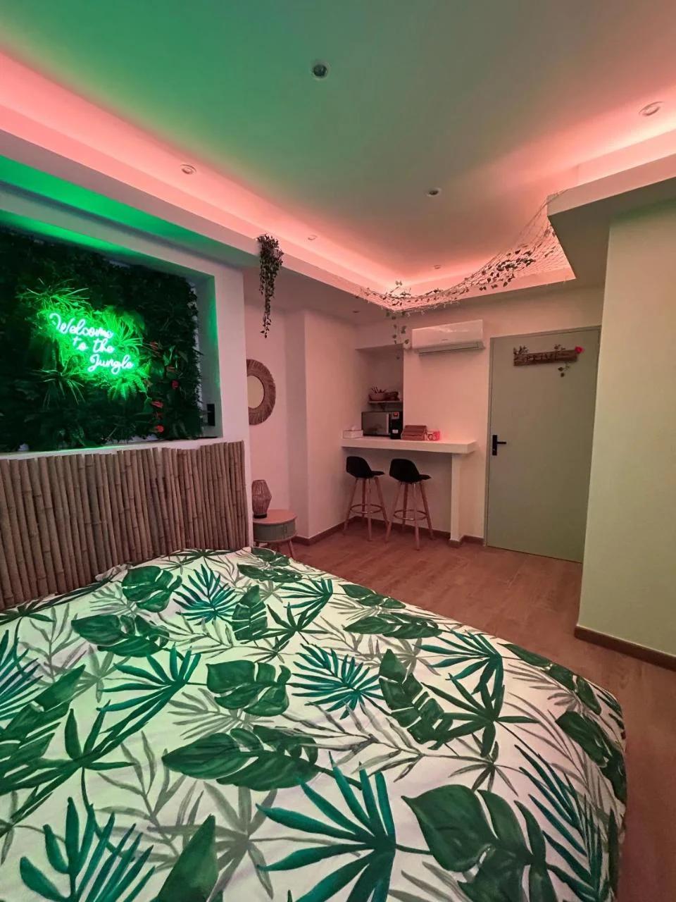 Love room - Jacuzzi - Netflix - Clim - 3min train station photo