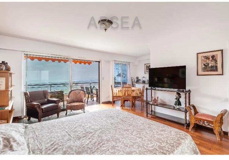 Nice Sea View Studio Pool Terrace Parking photo
