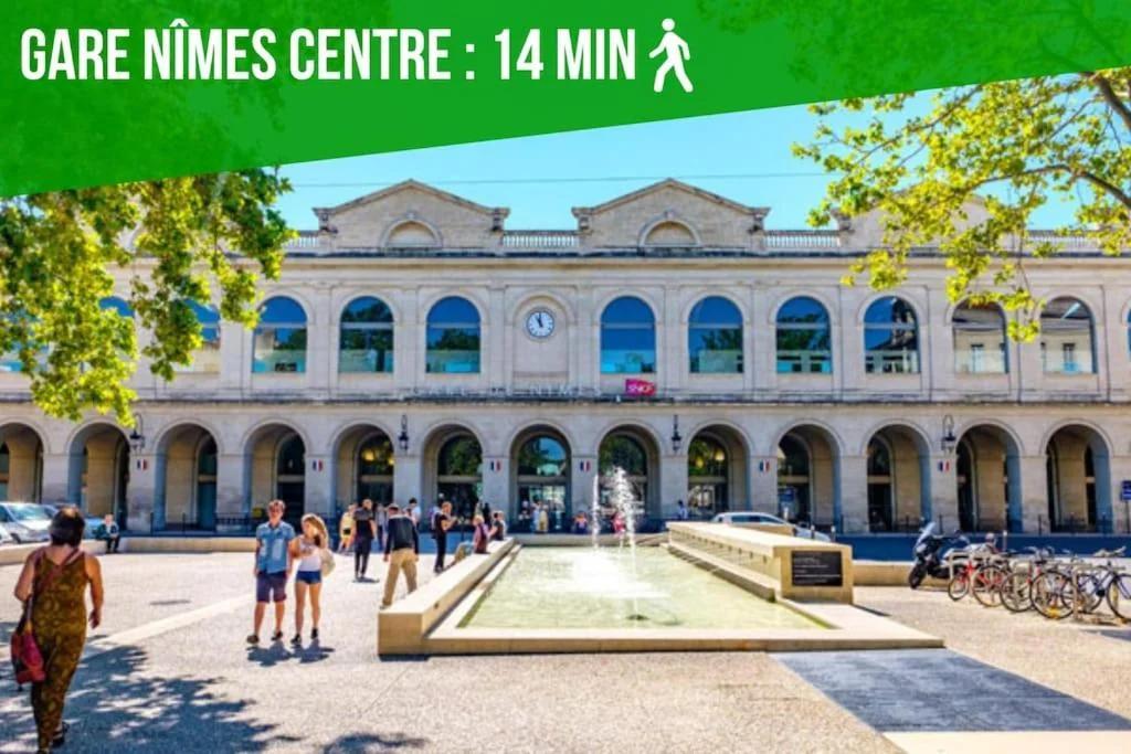 Studio confortable très proche du Centre de Nîmes foto