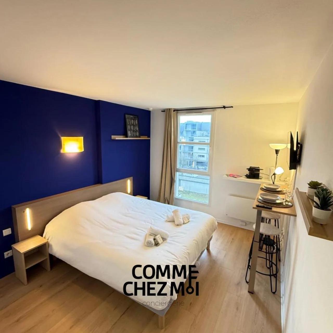 Studio Le 430, confortable et tout équipé, Garage Gratuit et Privatif à Nancy