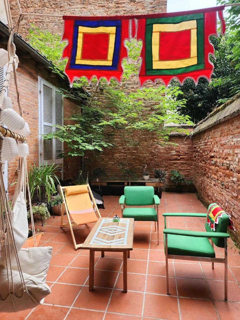 Zen rustic home & private backyard Toulouse center foto