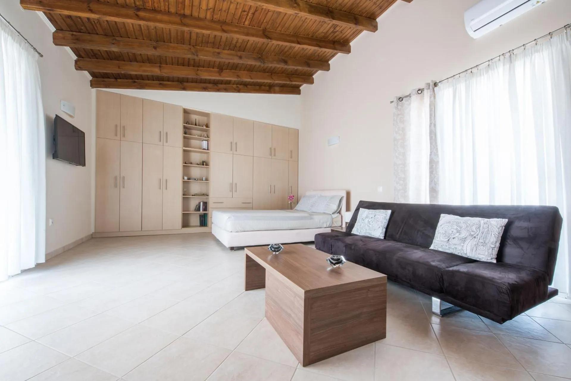 Top floor modern studio in central Koropi photo