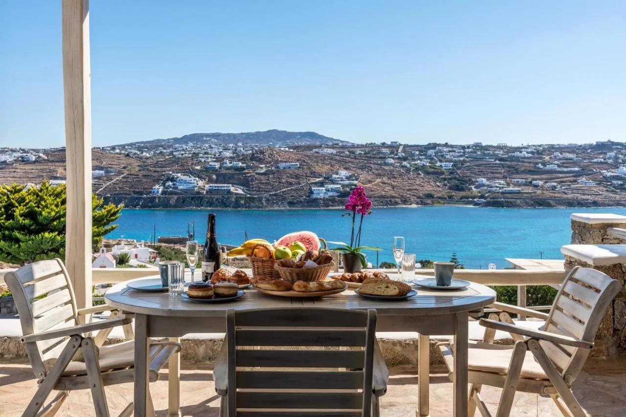 Yalos Mykonos Ornos Pouli private apartments w shared swimming pool foto