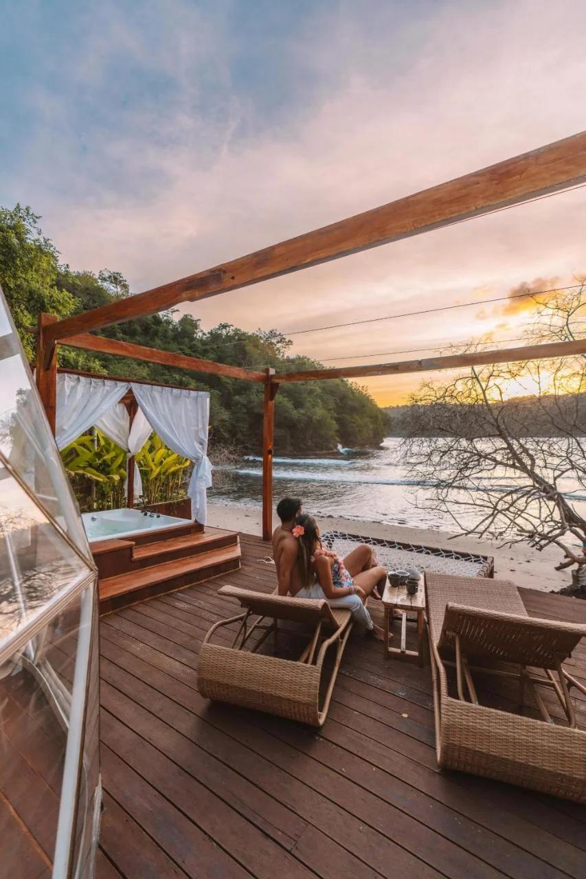 Beachfront Luxury Dome Villas - Gamat Bay Resort foto