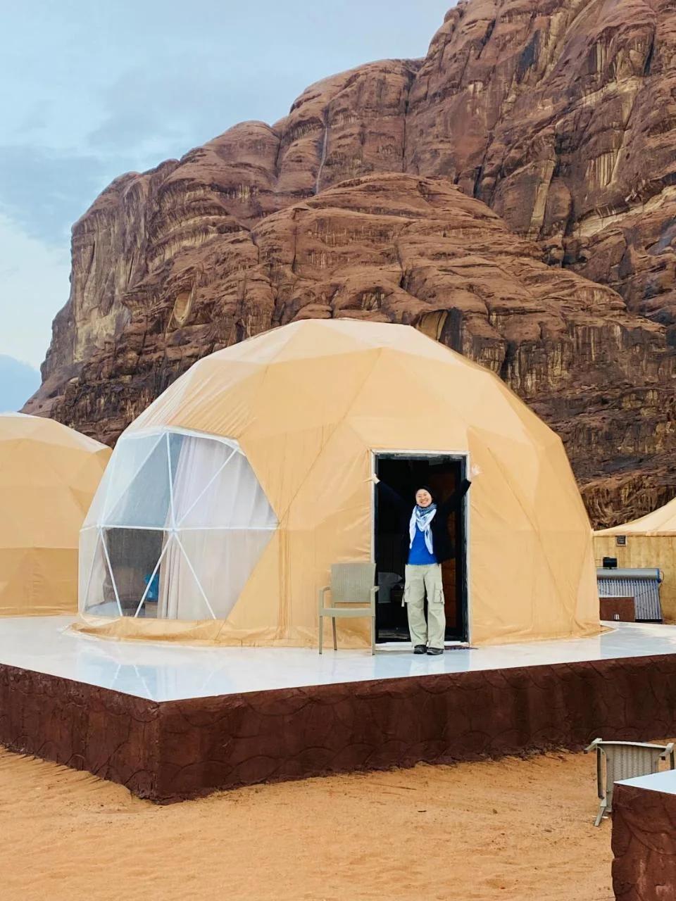 Wadi Rum beautiful time foto