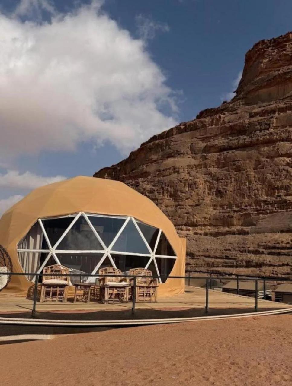 wadi rum santa camp photo