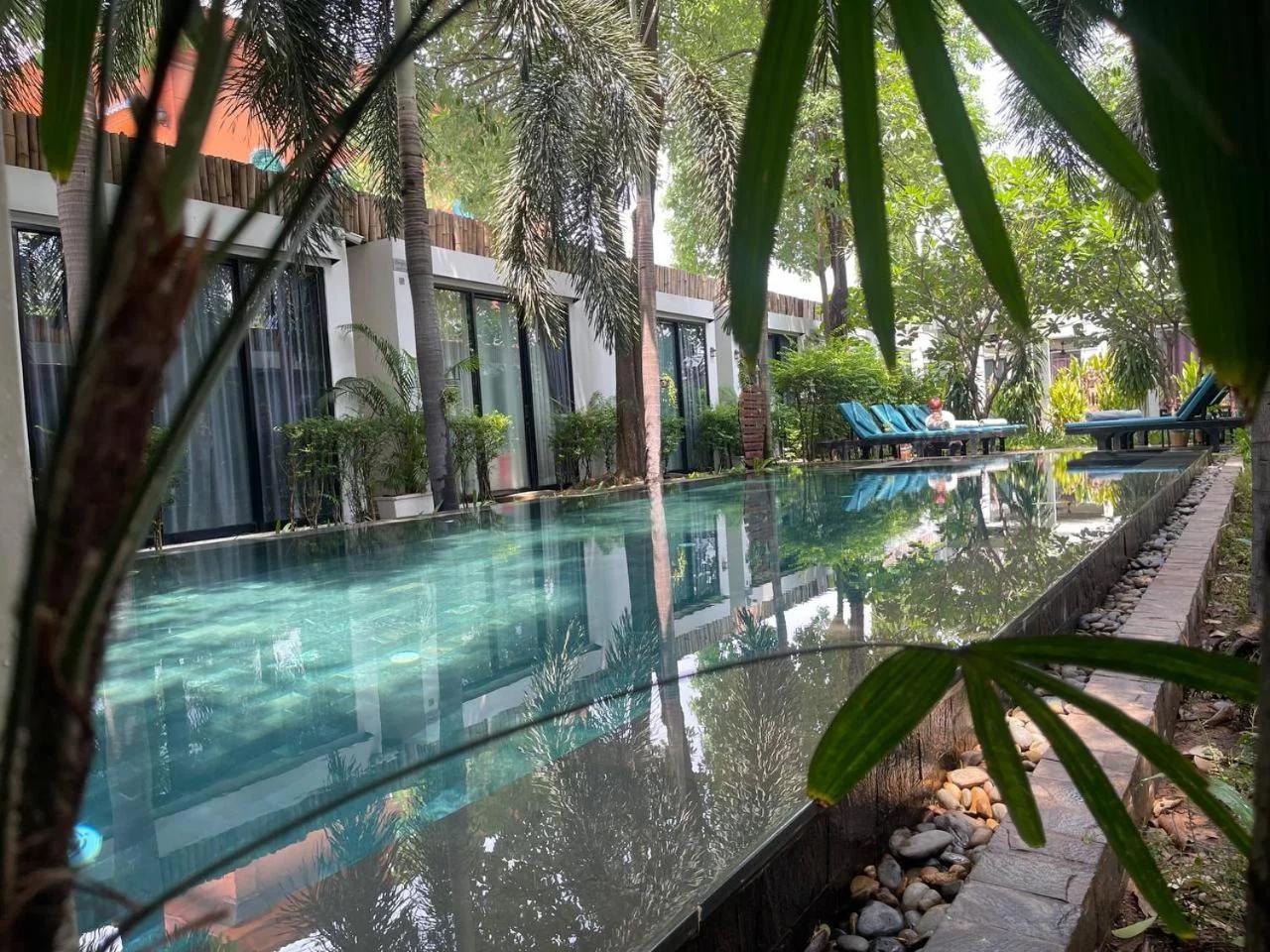 Compact Design- Eco-Family-friendly 3-Bedroom Unique Villa-Siem Reap Angkor