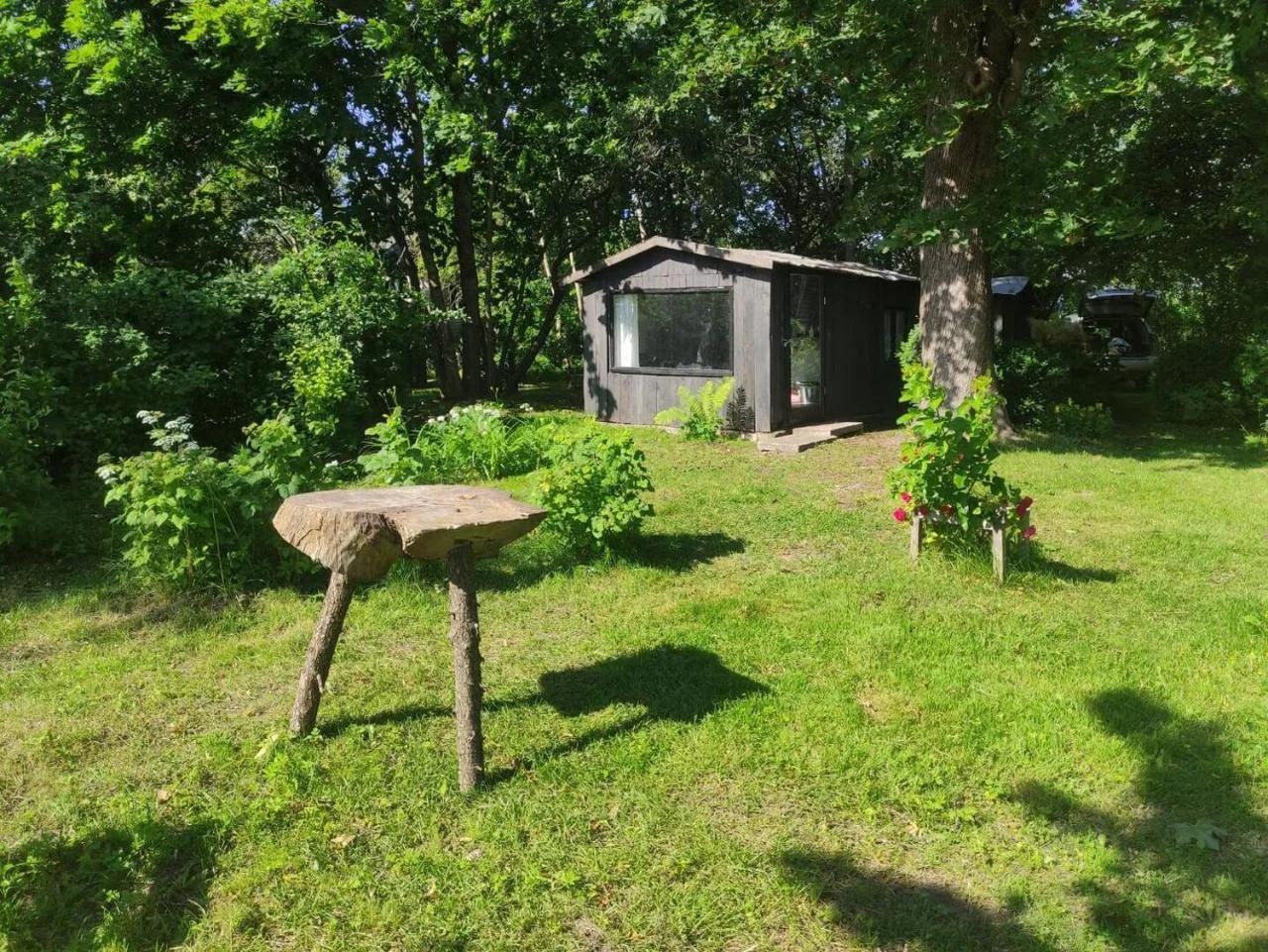 Minimalist riverside hideout photo