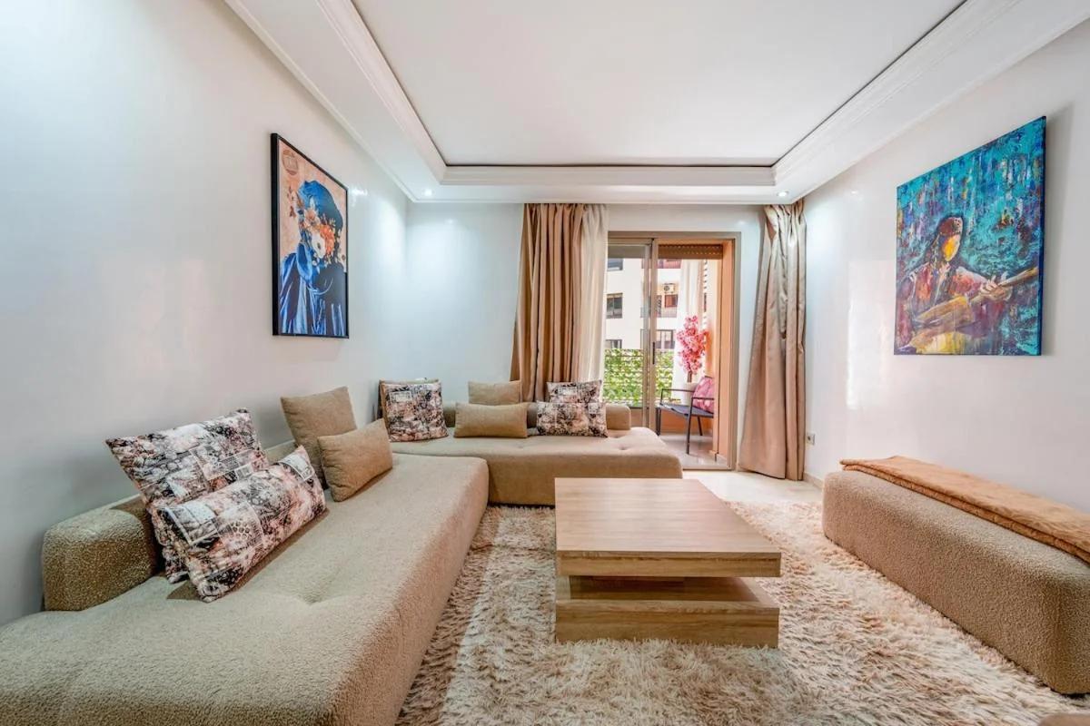 Luxury Apartment with Pool, Hammam & Gym Guéliz 11 photo