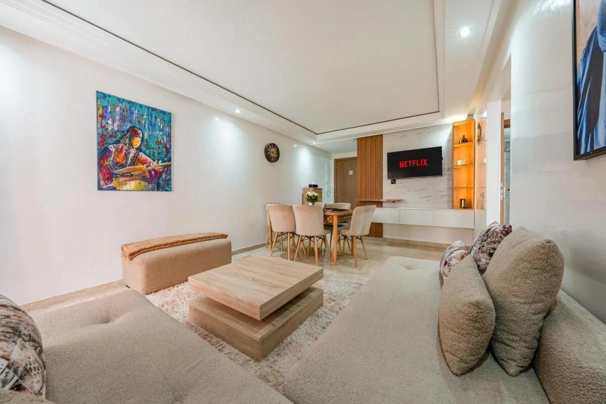 Luxury Apartment with Pool, Hammam & Gym Guéliz 11 photo