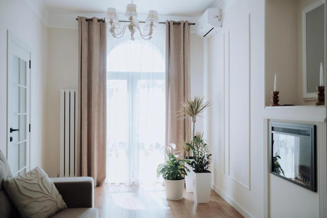 Historic Center 1BR Workspace & Fireplace photo