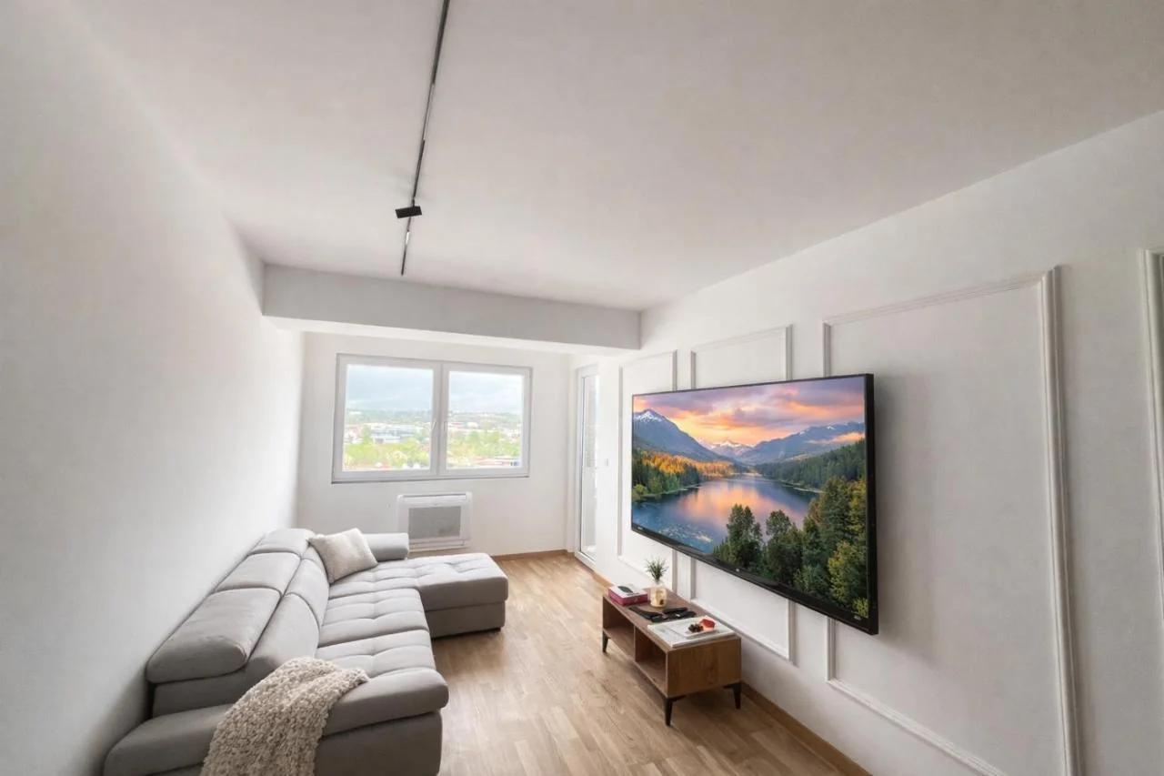 EliteStay Luxury Skopje Skyline Apartment Free Parking 5km to City Center foto