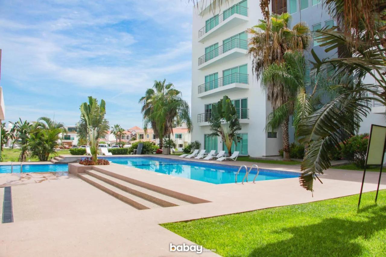 Departamento Isla Marina Mazatlán con alberca foto