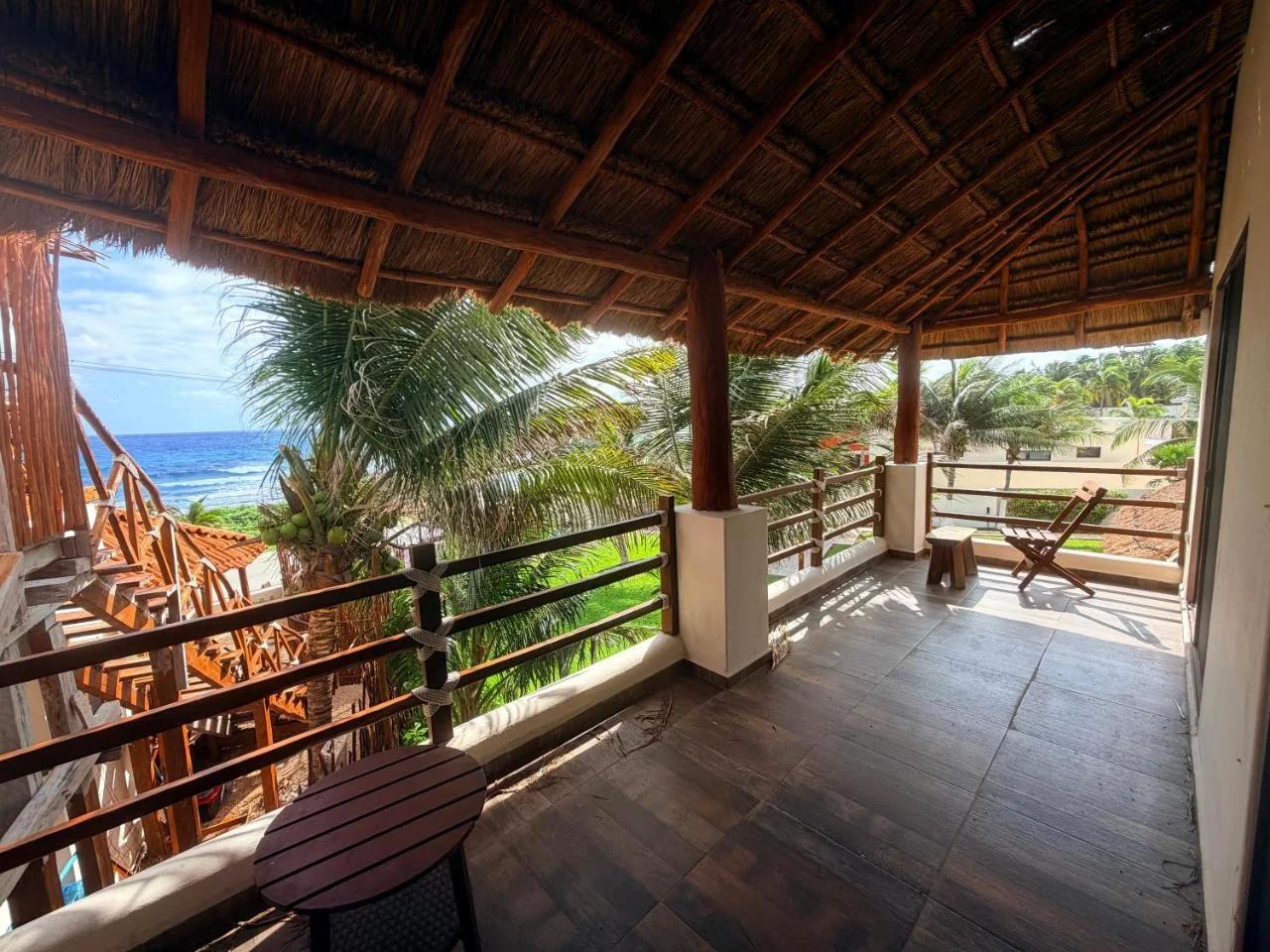 Villa with ocean view, pool, restaurant and rooftop photo