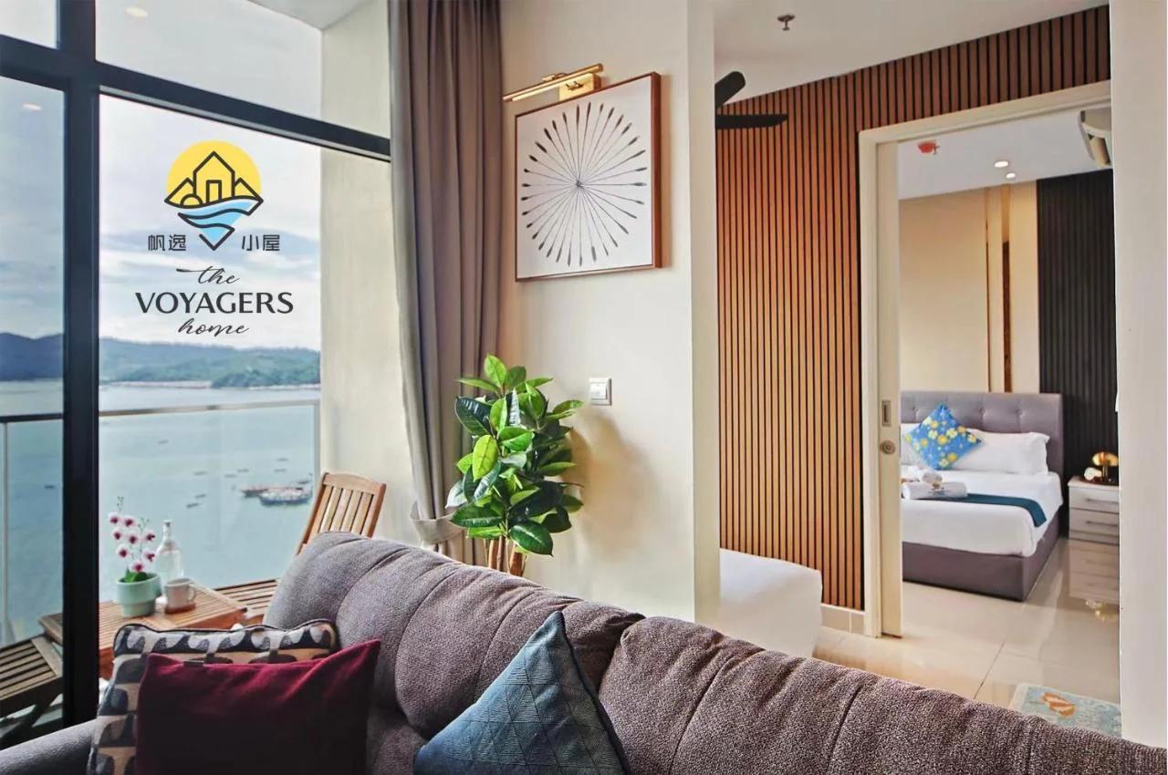 The Voyagers Home I The Shore CBD KK I 1 plus 1 Room 2-5 Pax 홈스테이 photo