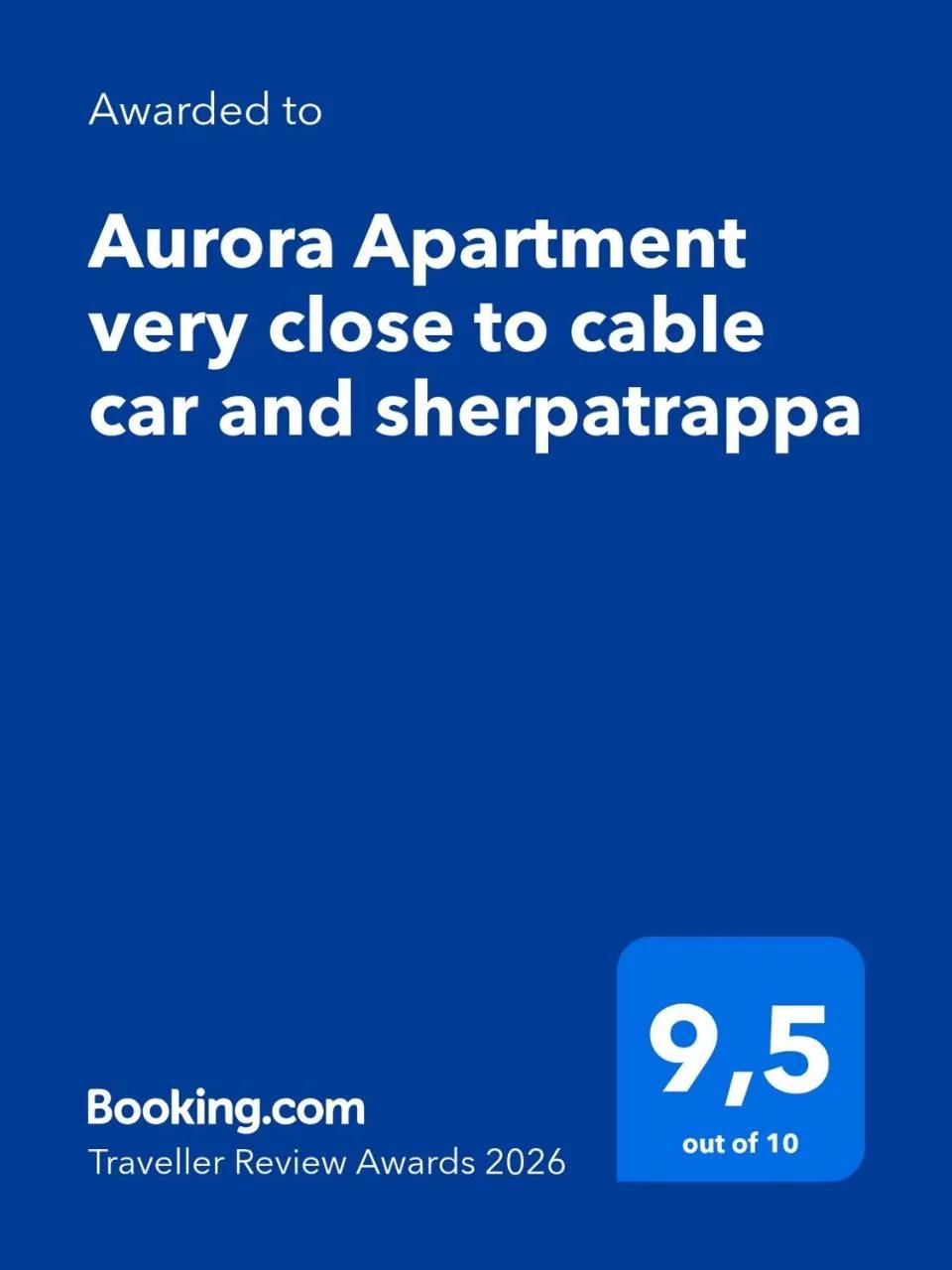 Aurora Apartment very close to cable car and sherpatrappa photo