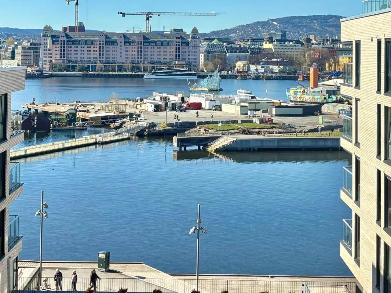 Oslo city Munch 3R with Unique Seascape and city views Parking free and Elevators Family and Group friendly