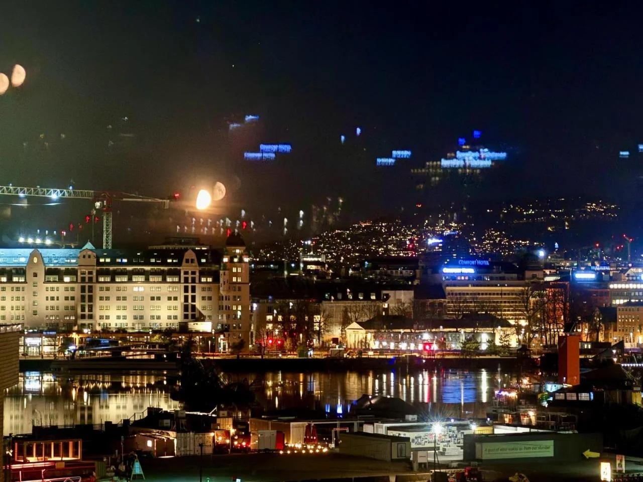 Oslo city Munch 3R with Unique Seascape and city views Parking free and Elevators Family and Group friendly photo