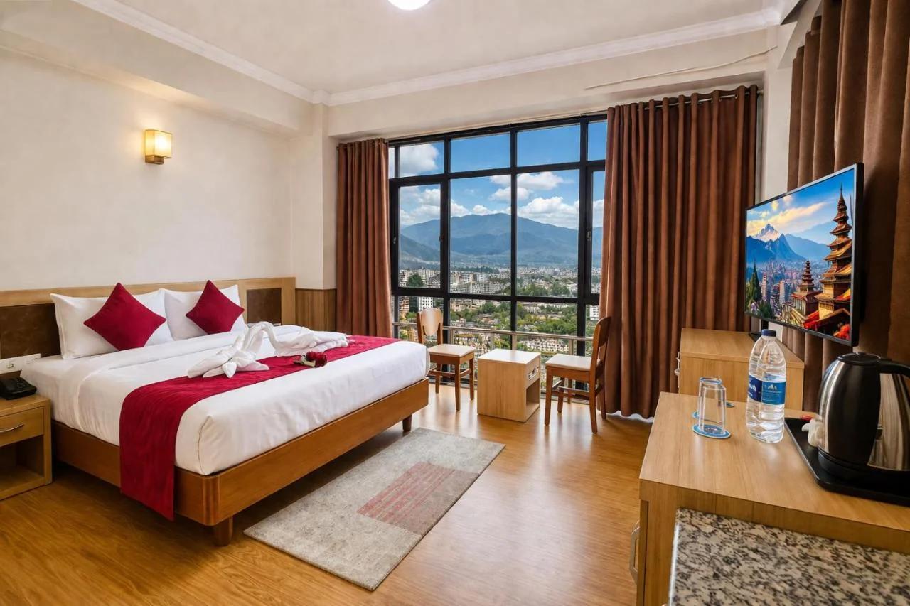 Drishya Hotel and Rooftop Restaurant - 360 view of Kathmandu photo