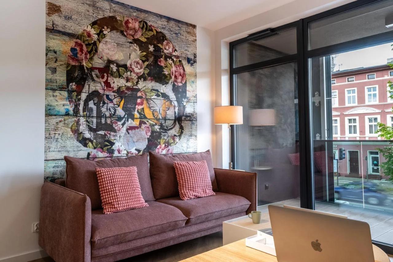 Hacienda Bydgoszcz Apartament z 2 tarasami blisko centrum
