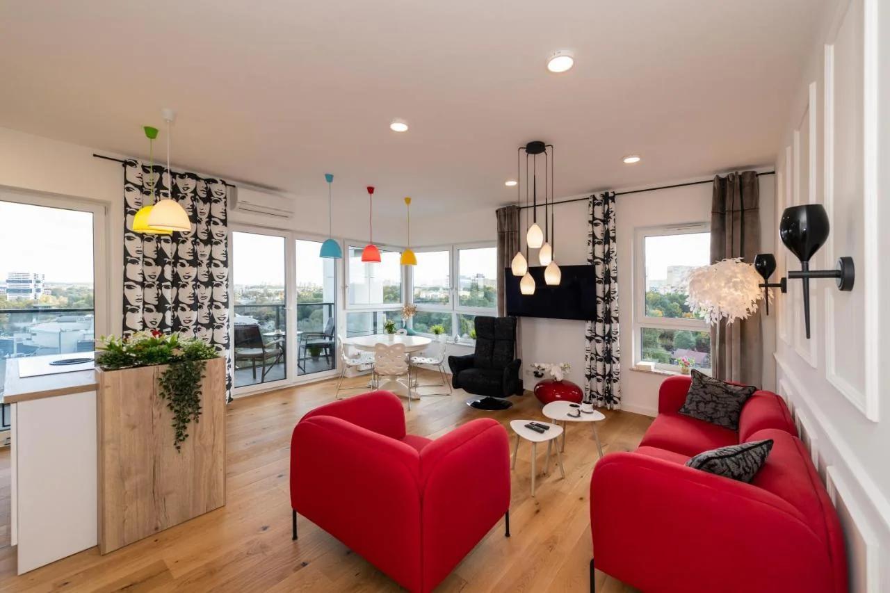 River Tower 14th Floor Luxury, Kler Design, City and Nature View photo