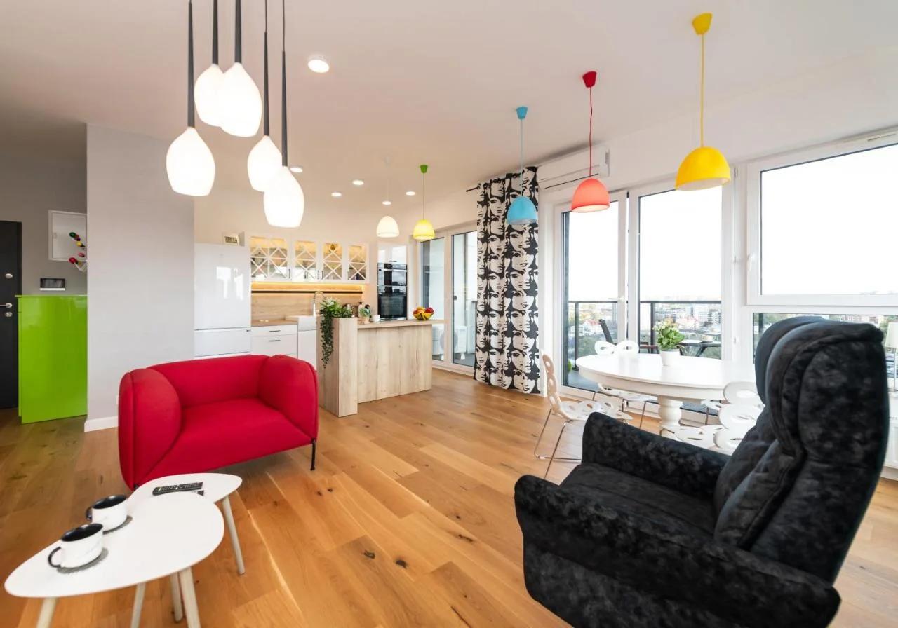 River Tower 14th Floor Luxury, Kler Design, City and Nature View photo