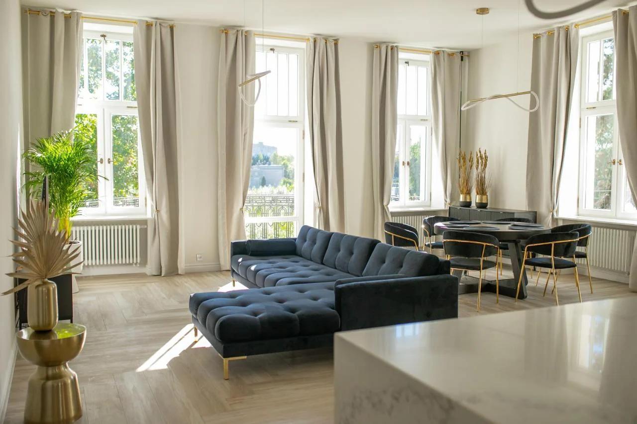Srebrna Luxury Apartments - willa fabrykancka - wnętrza premium