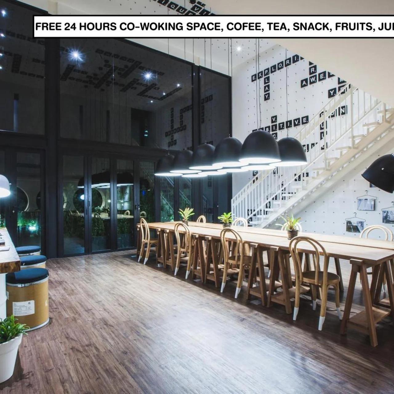 Blu Monkey Hub and Hotel Phuket Town- Free All Day Coworking space photo