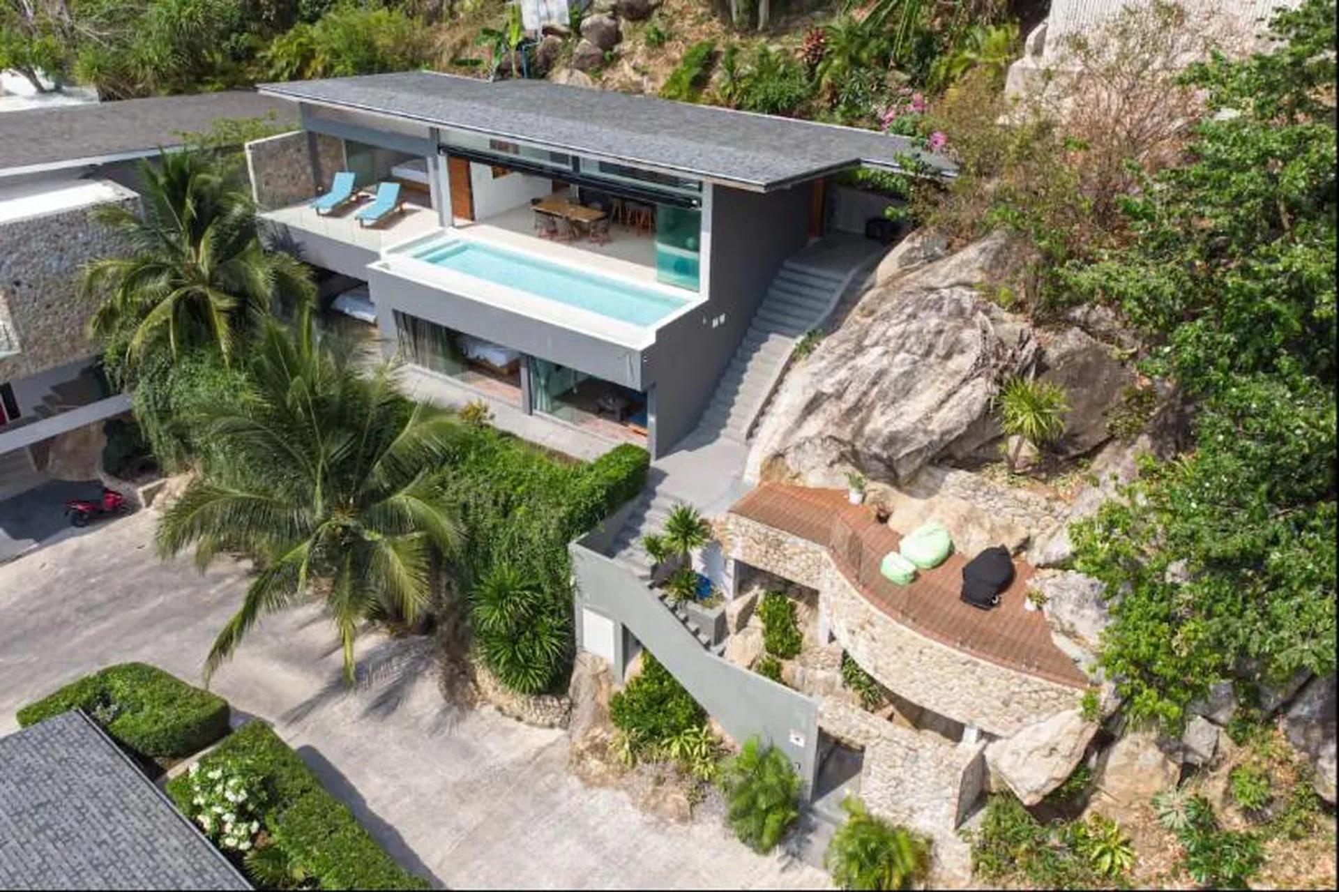 Villa Moana Panoramic Sunrise Ocean View 3BR Samui photo