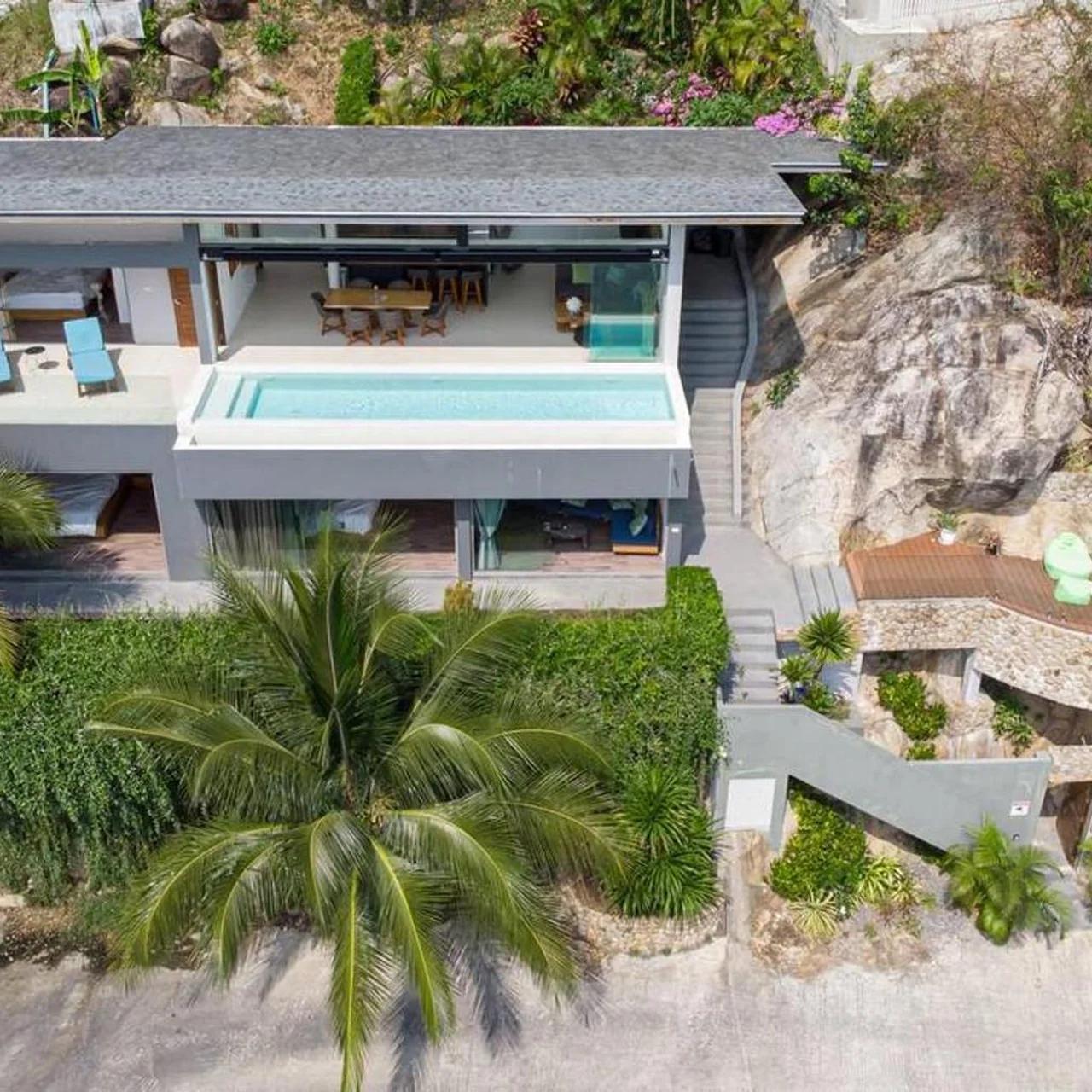 Villa Moana Panoramic Sunrise Ocean View 3BR Samui photo
