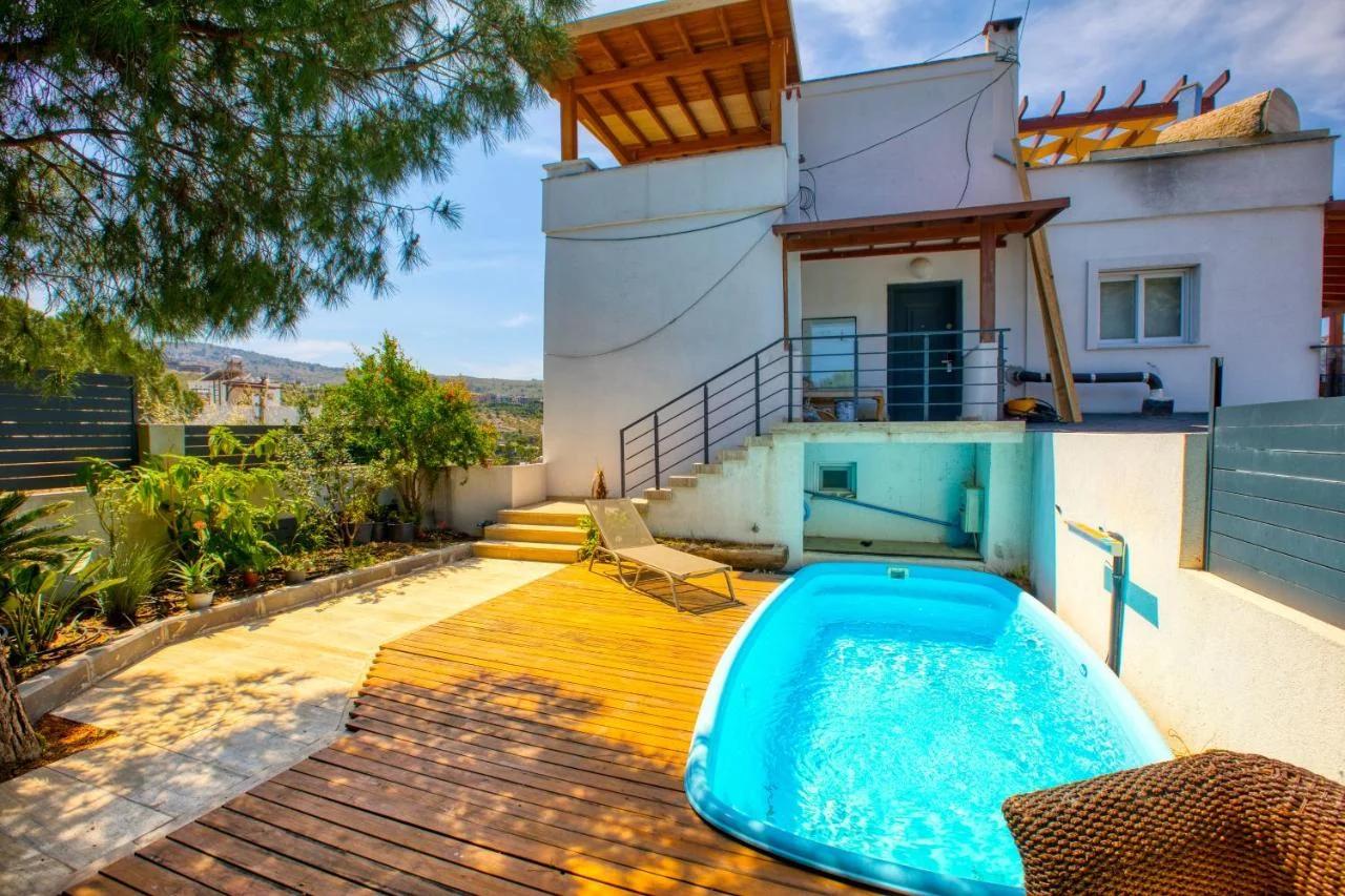 Bodrum Turkbuku Luxury Seaview Dublex wPool & Terrace Villa foto