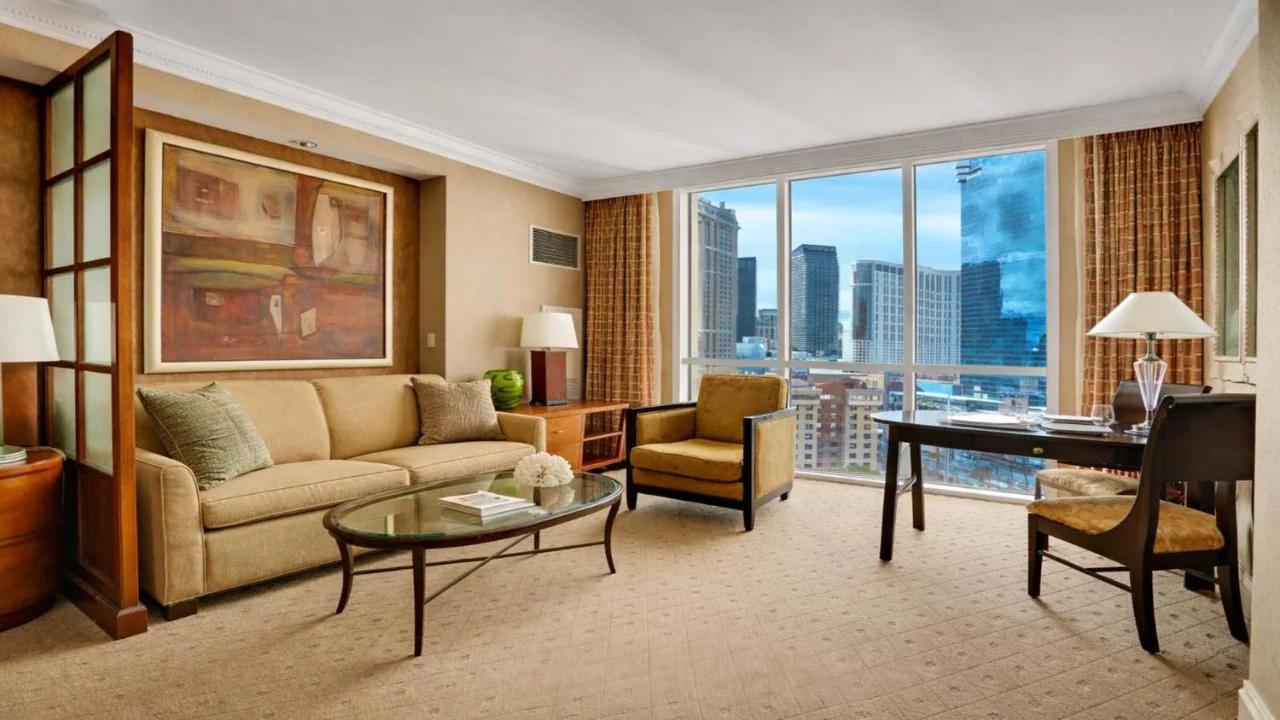 32nd Floor MGM Signature 2BR Combo High-Floor Views No Resort Fees photo