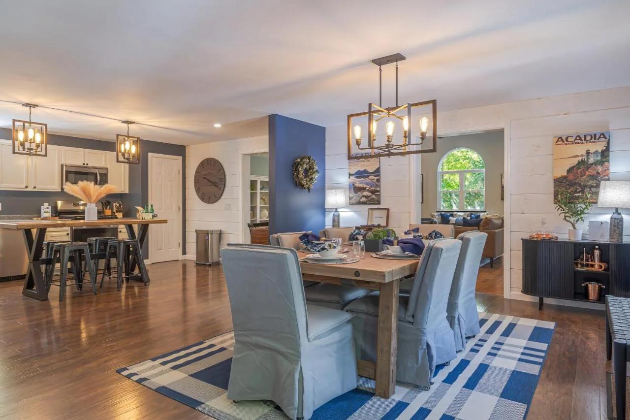 4BR Retreat, 16mi to Acadia, Firepit and Game Room photo