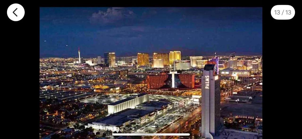 Amazing view 18th floor at Palms place Las Vegas photo