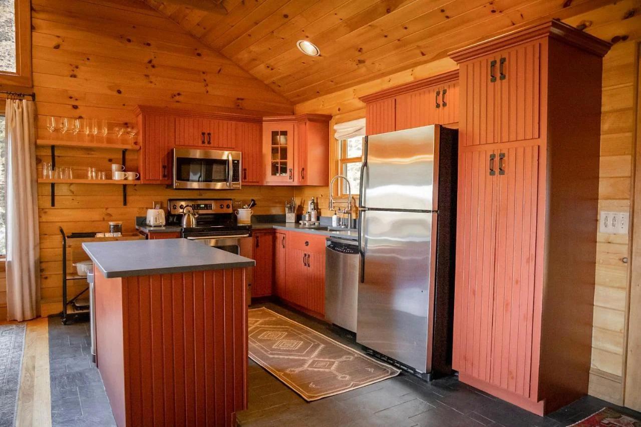 River Ridge Cabin, Clubhouse Included, 2 Units, Forest Setting, River Views, near Stowe photo
