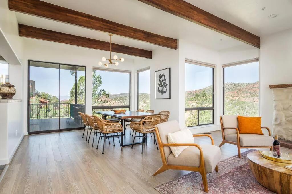 Stunning Views, Large Deck W/ Private Hiking Trail photo