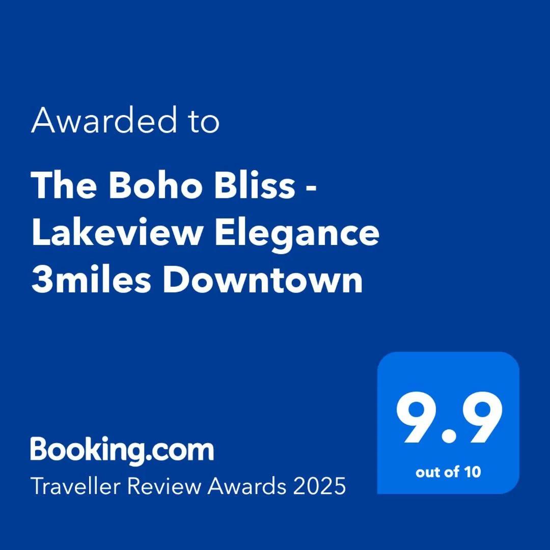 The Boho Bliss - Lakeview Elegance 3miles Downtown foto