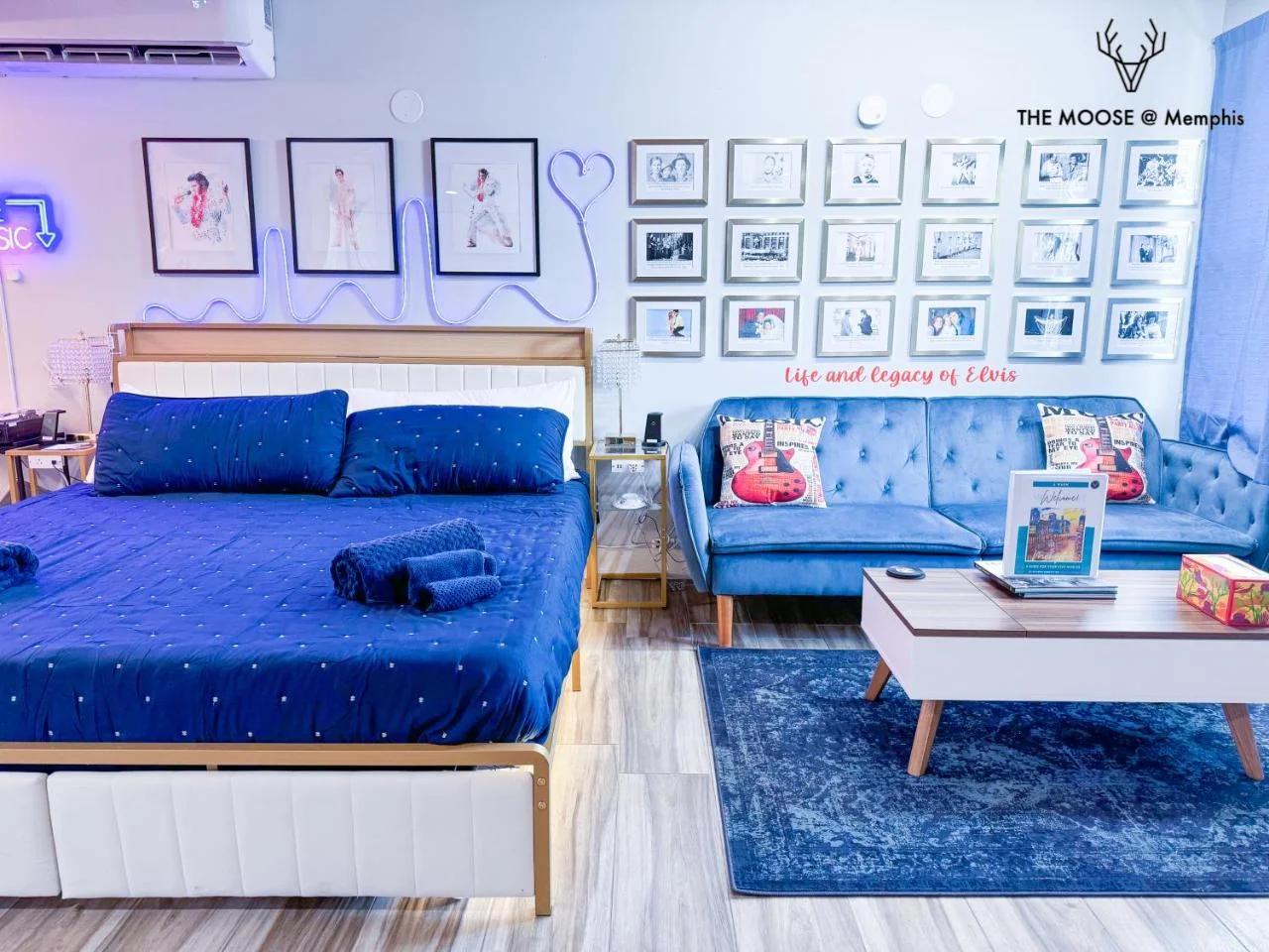 The Moose #4 - Elvis Presley King Suite with Free Parking and WIFI photo